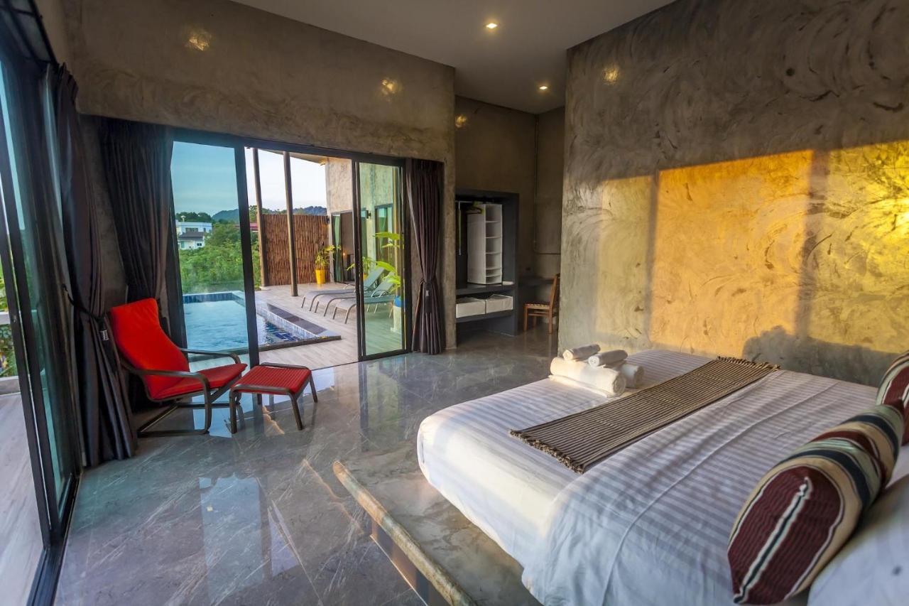 קו לנטה Stylish Pool Villa - 10 Mins Walk To The Beach מראה חיצוני תמונה
