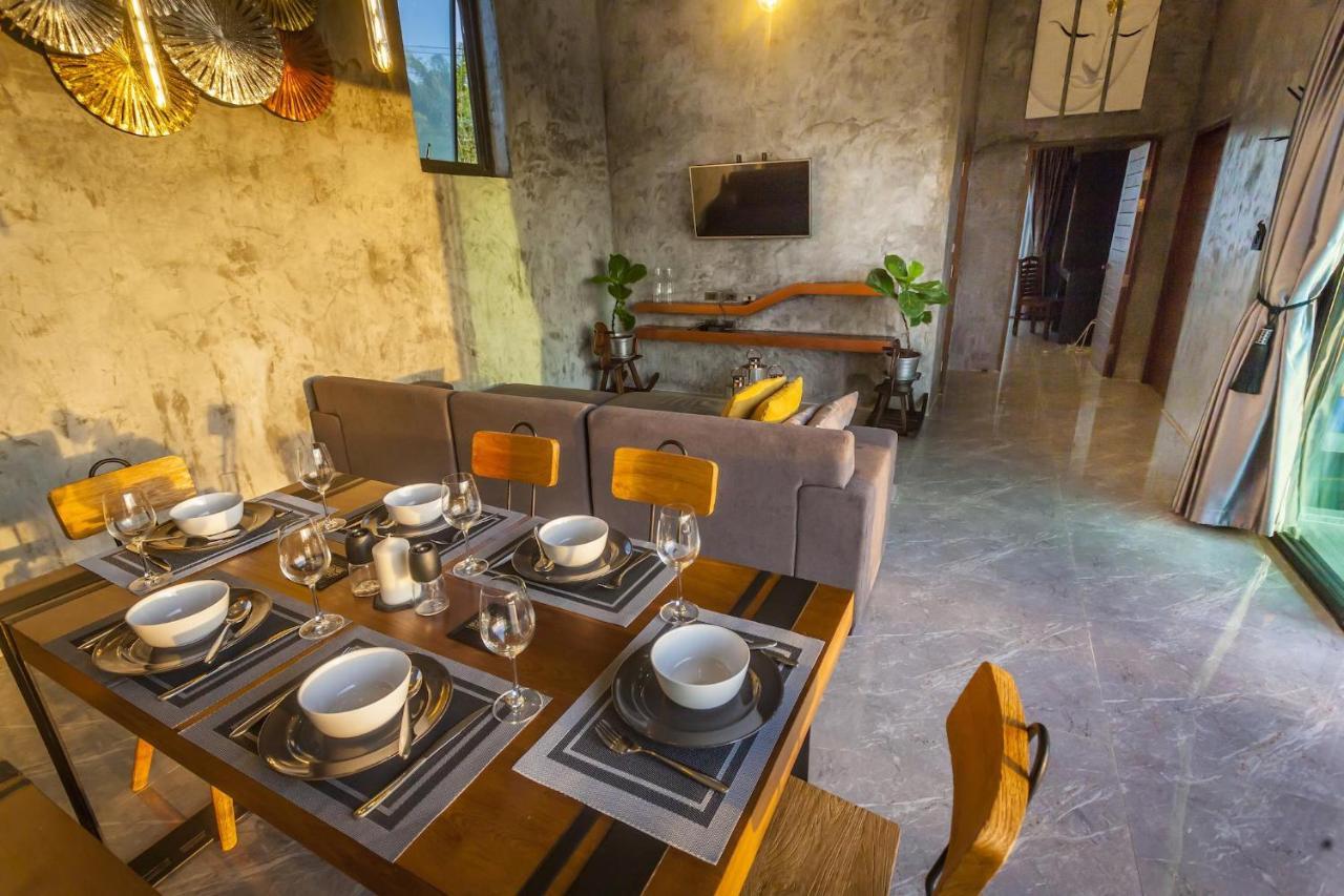 קו לנטה Stylish Pool Villa - 10 Mins Walk To The Beach מראה חיצוני תמונה