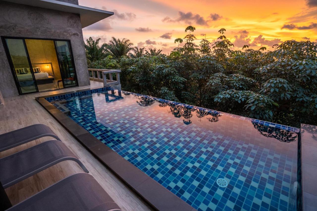 קו לנטה Stylish Pool Villa - 10 Mins Walk To The Beach מראה חיצוני תמונה